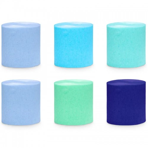 Fitas Crepe Azuis & Verde